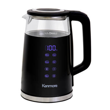 Temp control shop electric kettle